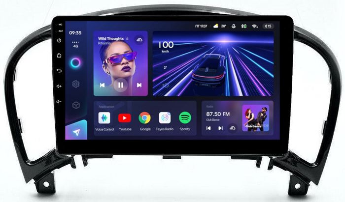 Магнитола для Nissan Juke 2011-2019 - Teyes CC3L на Android 10, CarPlay, 4G SIM-слот