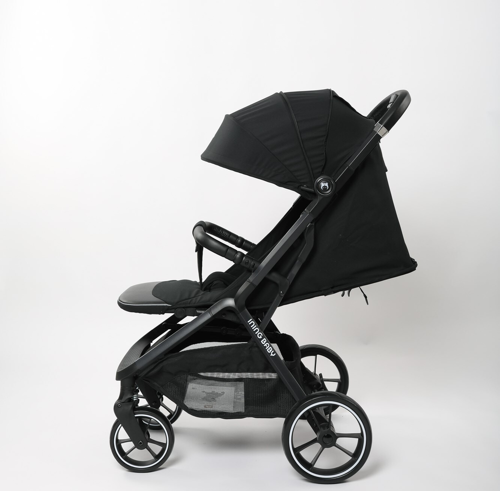Прогулочная коляска Ining Baby KR336 (ф-я автоскладования, black)