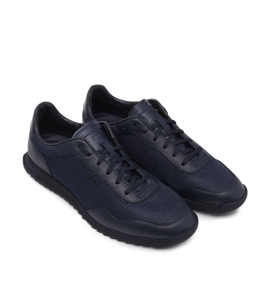 Кроссовки Zayn_Lowp_lttxp BOSS BLACK - темно-синий(50517270)