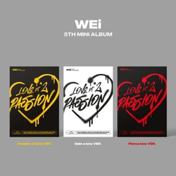 Альбом WEi - Love Pt.2 : Passion 5th Mini Album 3 Version SET