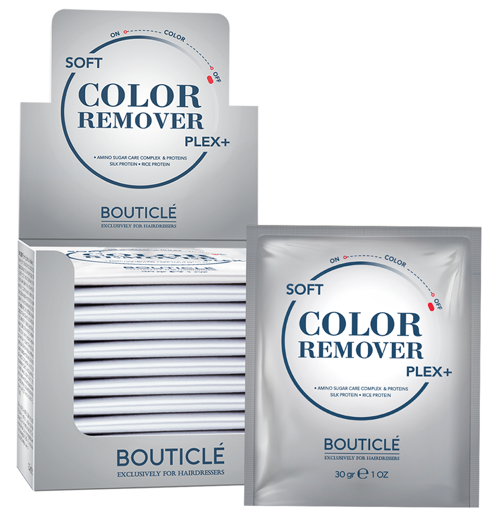 Смывка для волос с системой plex+ – BOUTICLE Soft Color Remover