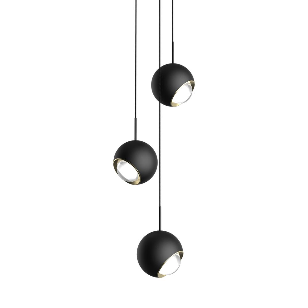 Подвесной светильник MD2826-3B black/gold
