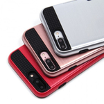 Чехол с вырезами под пластиковые карты для iPhone 7 Plus, 009493 Золотой