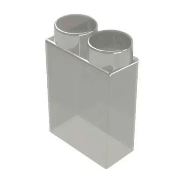Элемент прозрачный высокий 6x3x10 см для конструктора 5"