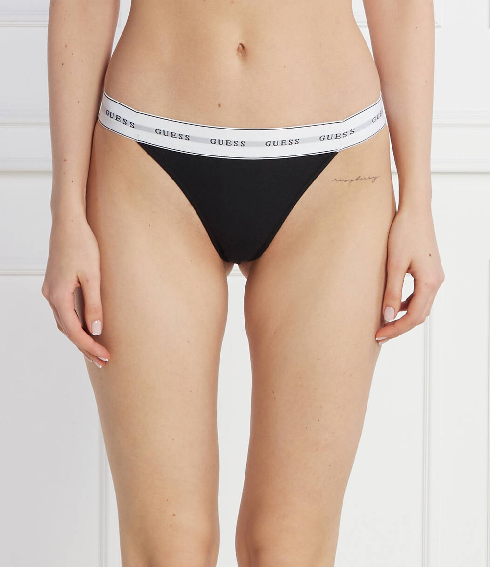 Бразильские трусики Guess Underwear - черный(O2BE04 KBBU1)