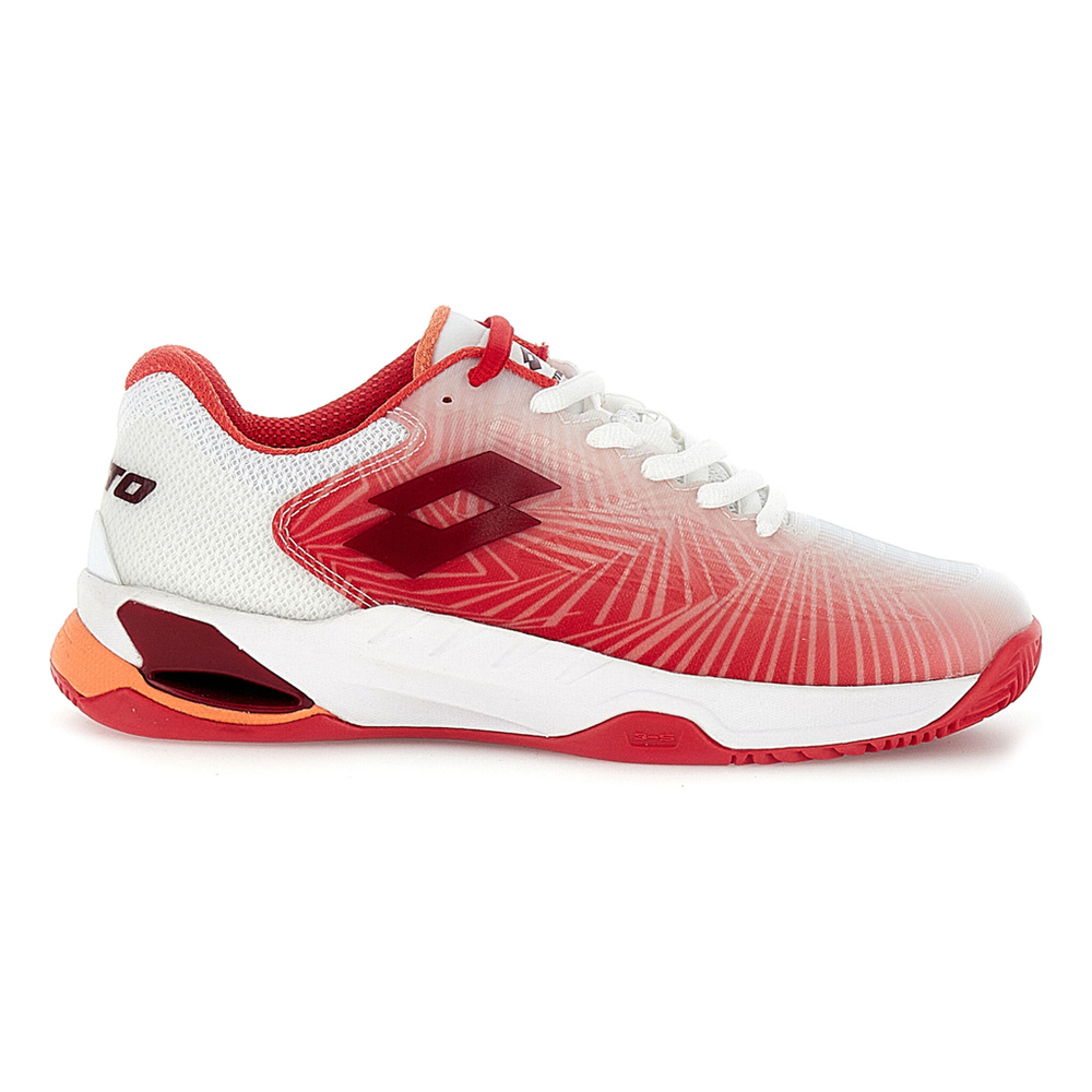 Женские теннисные кроссовки Lotto Mirage 100 II Clay Court Shoe Women - White, Red