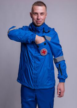 Ветровка мужская Скорая помощь MedicLine