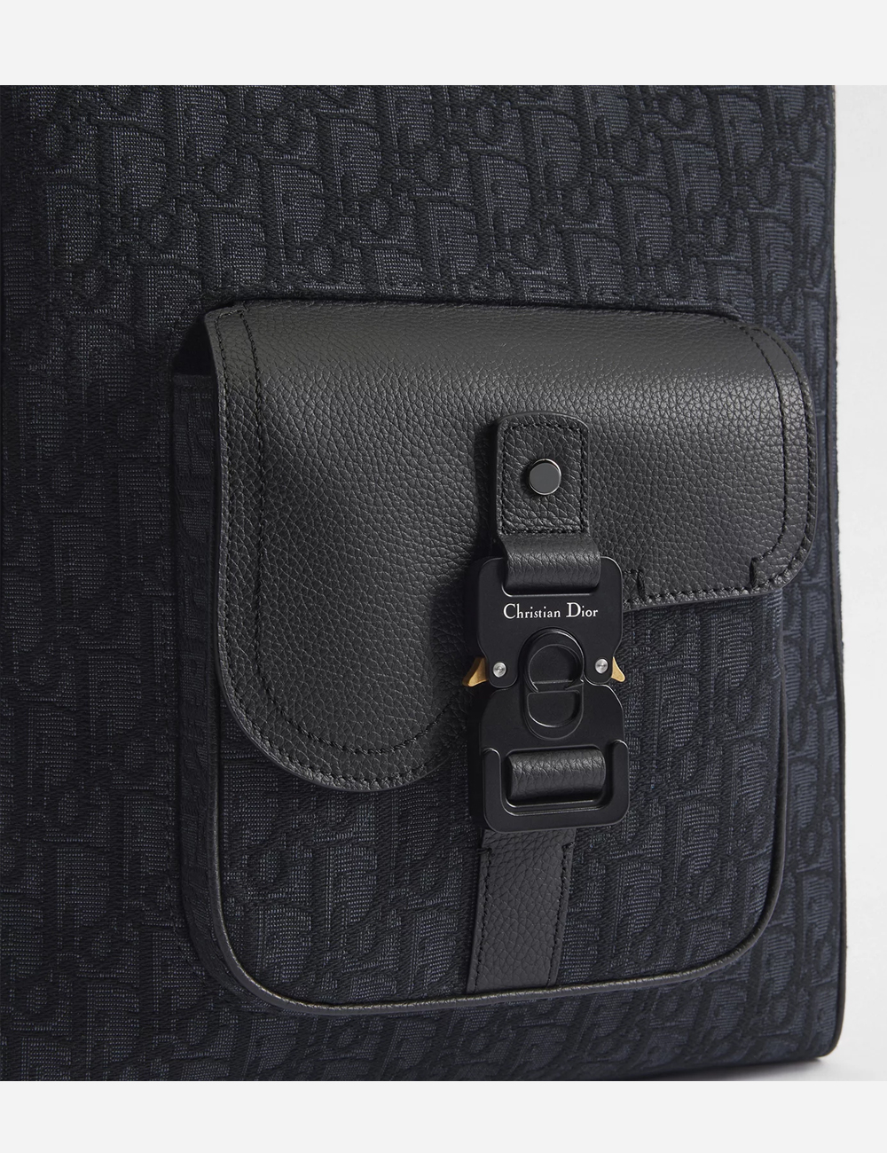 Рюкзак Dior Saddle Backpack "Black"