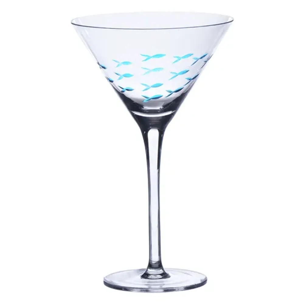 Рюмка коктейльная 280 мл Мартини "Abyss" декор d 11,5 см h18,5 см P.L. - BarWare [4]