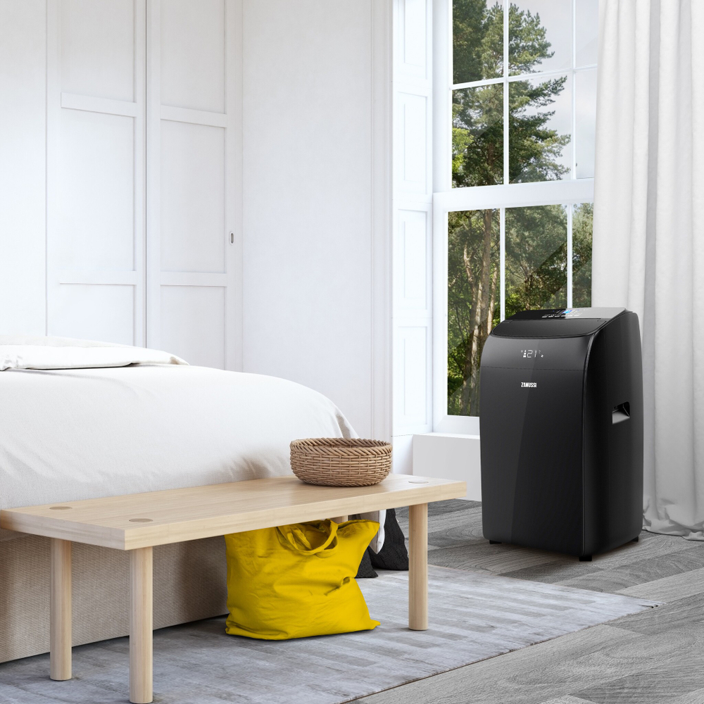 Мобильный кондиционер Zanussi Massimo Solar ZACM-12 NYK/N1 Black