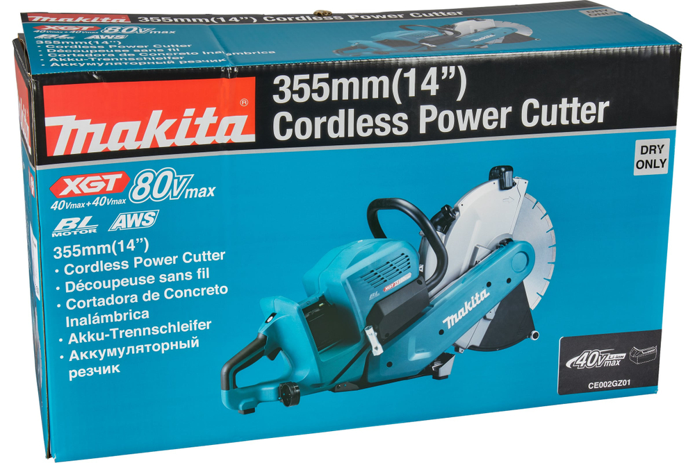Резчик аккумуляторный Makita XGT CE002GZ01