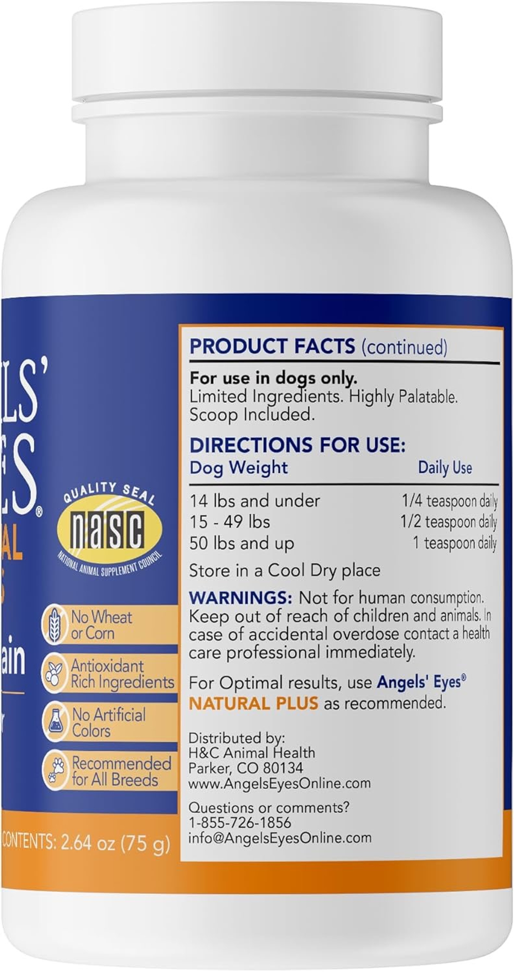 Angels Eyes Natural Plus, вкус курицы