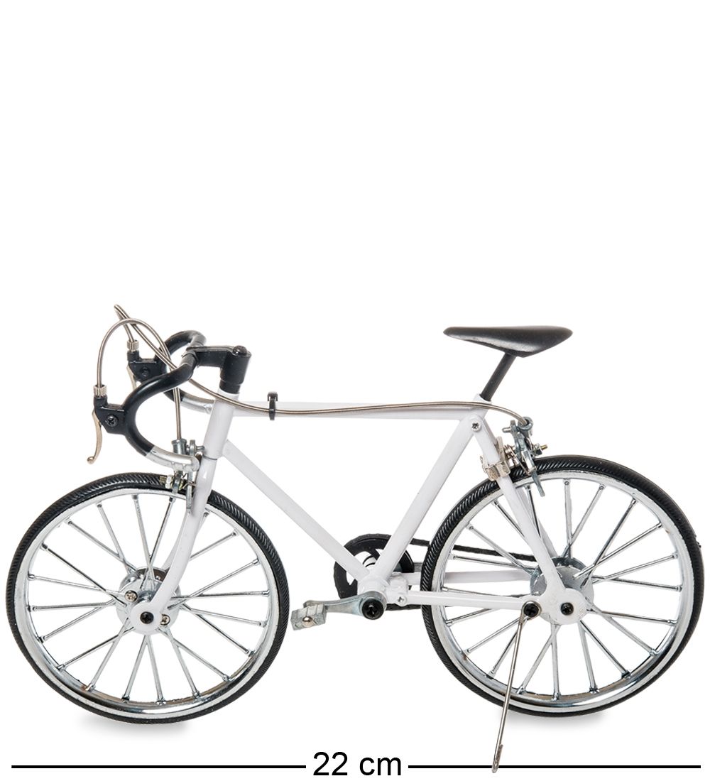 VL-19/4 Фигурка-модель 1:10 Велосипед гоночный «Roadbike» белый