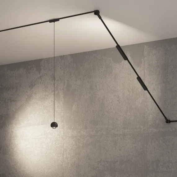 Трековый светильник AIR HANG | ЭЙР ХАНГ DK5346-BK Denkirs