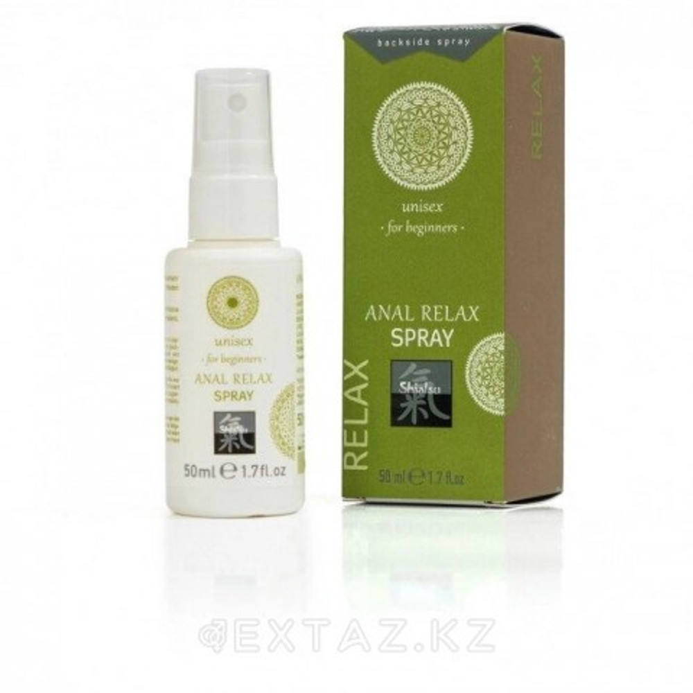 Интимный спрей для анального секса Shiatsu ANAL RELAX SPRAY unisex for beginners 50 мл.