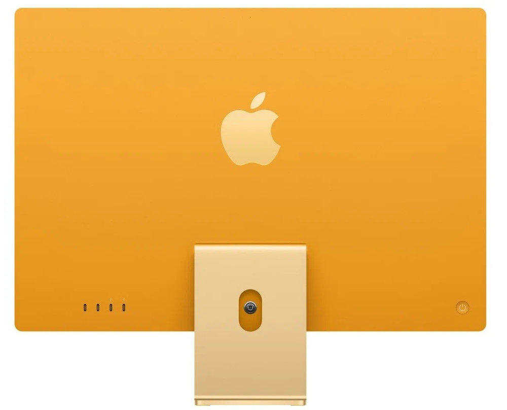 23.5" Моноблок Apple iMac 24 2021 Yellow (4480x2520, Apple M1, RAM 8ГБ, SSD 256ГБ, Apple M1 8-Core GPU, MacOS)