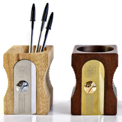 Органайзер для рабочего стола sharpener темное дерево