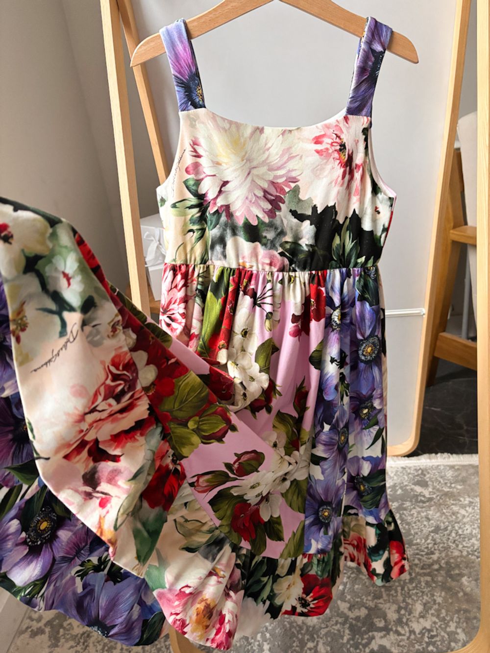 Хлопковое платье Dolce & Gabbana, 128