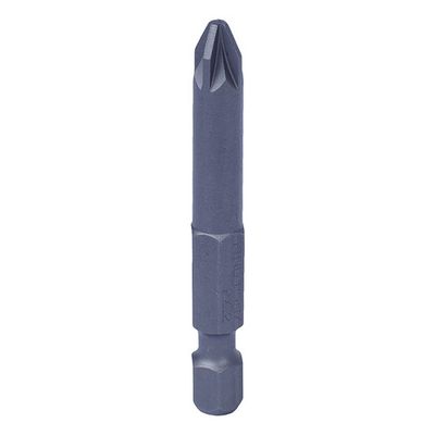 KING TONY (715002Z) Вставка (бита) торцевая 1/4", L = 50 мм, Pozidriv, PZ2
