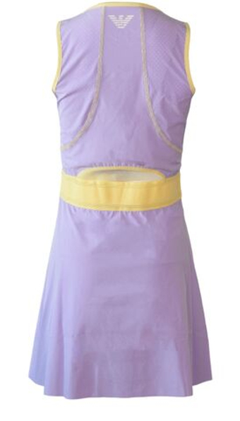Теннисное платье EA7 Tennis Jersey In Ventus7 - lavender