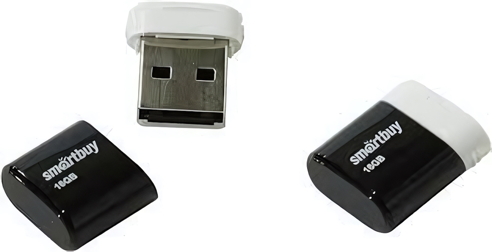 Флеш-накопитель 16 Gb Smartbuy Lara Black