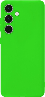 Мягкий Soft Touch чехол из силикона для SAMSUNG GALAXY S24 (не ULTRA / FE / PLUS!) с бархатной подкладкой