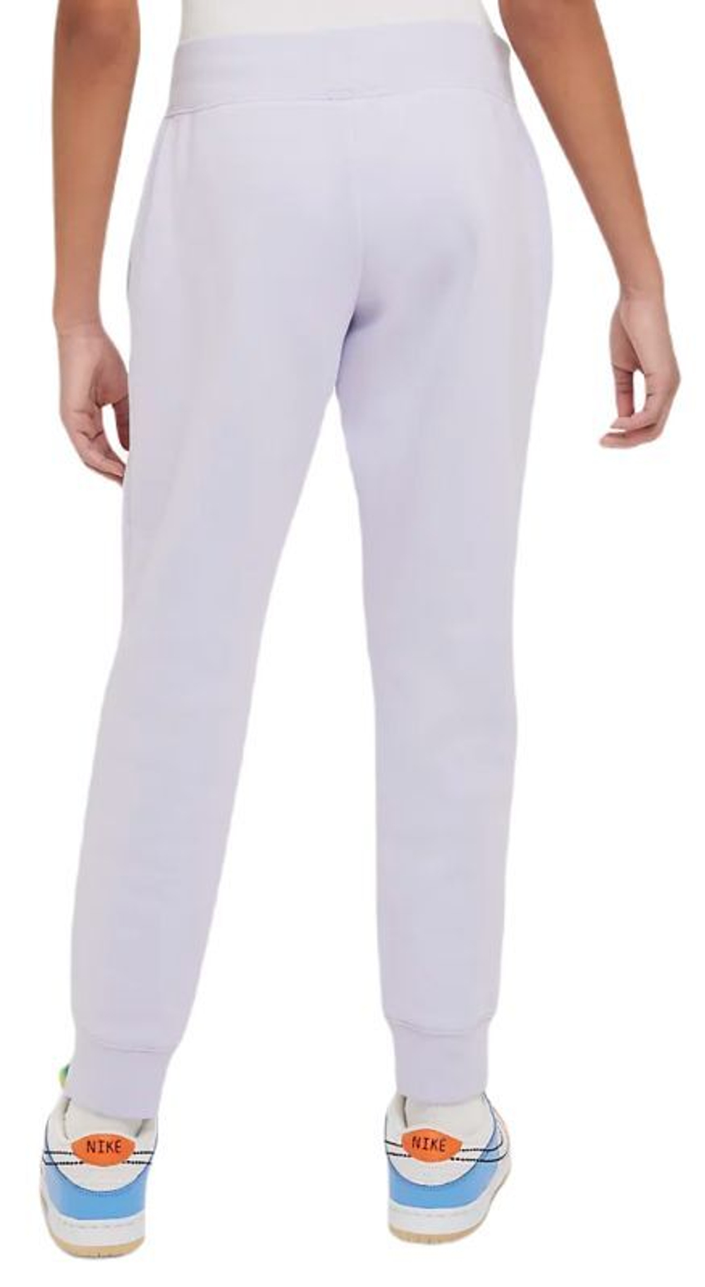 Брюки для девочки Nike Sportswear Fleece Pant LBR - oxygen purple/white