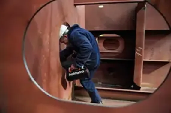 Алюминиевый домкрат Holmatro HAC 100 H 20 двойного действия с гидравлическим возвратом