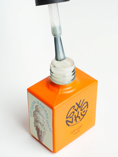 Swanky Stamping Top Ice Cream - Топ цветной желтый Banana Split, 10мл
