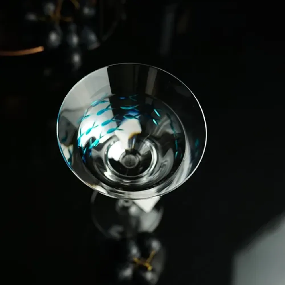 Рюмка коктейльная 280 мл Мартини "Abyss" декор d 11,5 см h18,5 см P.L. - BarWare [4]