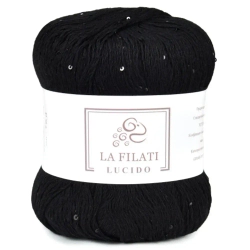 Пряжа Lucido, 100г, 445м, 90%хлопок, 10%микропайетки, (цена за 1 шт)