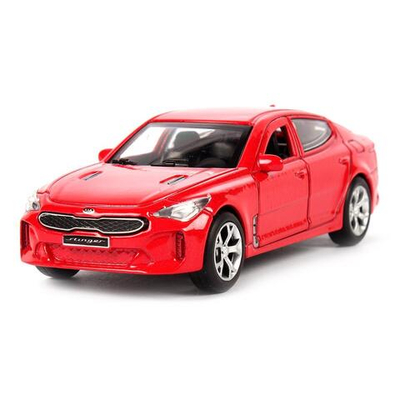 Модель ин. мет. "Kia Stinger" 12см, двер, баг, красн, коробка STINGER-12-RD (Технопарк)