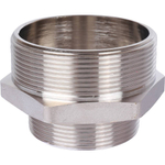 Ниппель STOUT переходной никелированный 2 1/2"x2" НР/НР