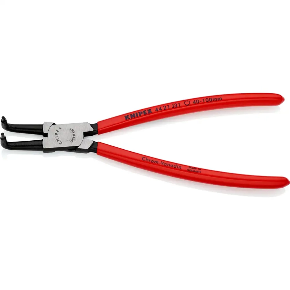 Щипцы для стопорных колец черненые 215 мм Knipex 44 21 J31