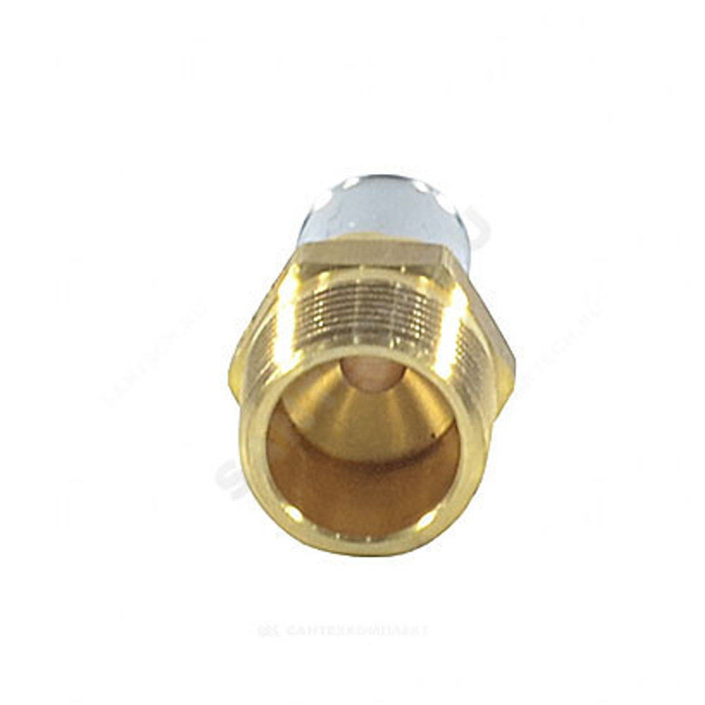 Муфта МП латунь пресс Дн 16х3/4" НР RM107 Giacomini RM107Y043