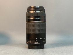 Canon EF 75-300mm 4-5.6 III внутри линзы пылинка