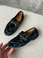 Бархатные лоферы Gucci, 30