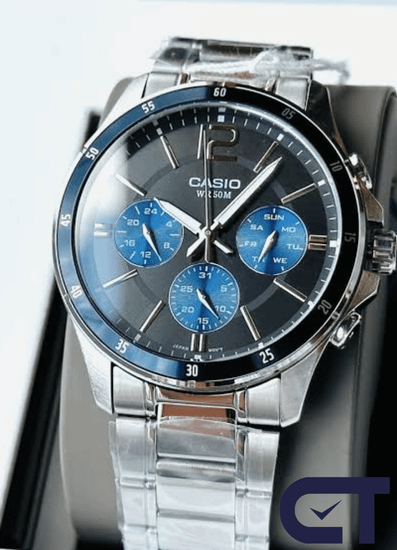 CASIO MTP-1374D-2A — мужские классические часы