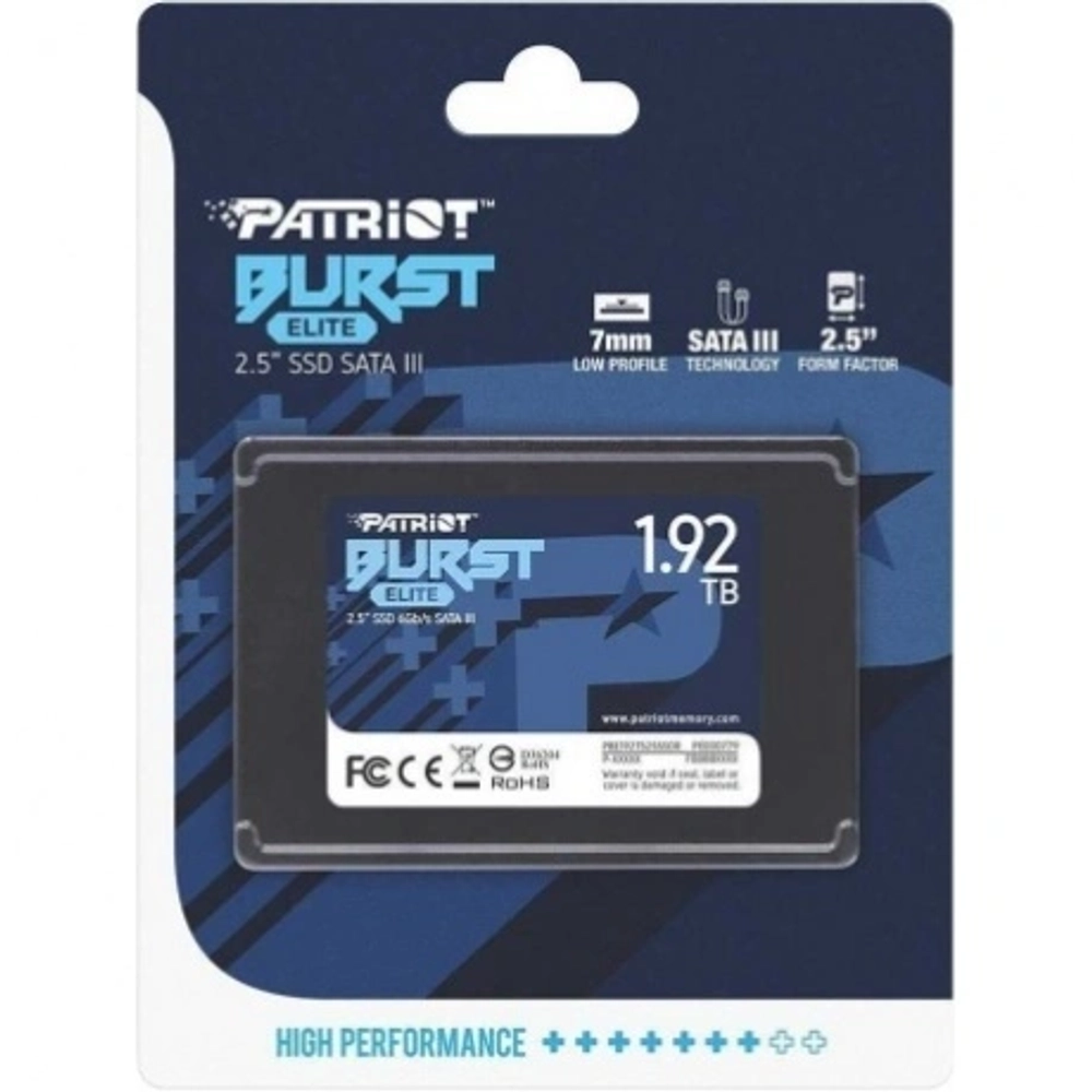 Накопитель SSD Patriot1.95TB BURST E (PBE192TS25SSDR)