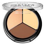 Тройная палетка для контуринга, скульптурирования лица NYX 3 STEPS TO SCULPT FACE SCULPTING PALETTE - Light