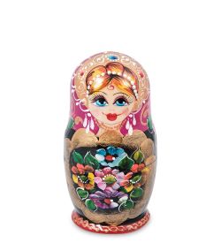 Народные промыслы МР-41/ 4-F Матрешка 5м «Алевтина» мал.