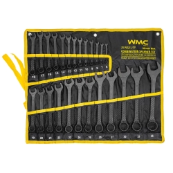 Набор ключей комбинированных 25пр. WMC TOOLS WMC-5261P36 Black