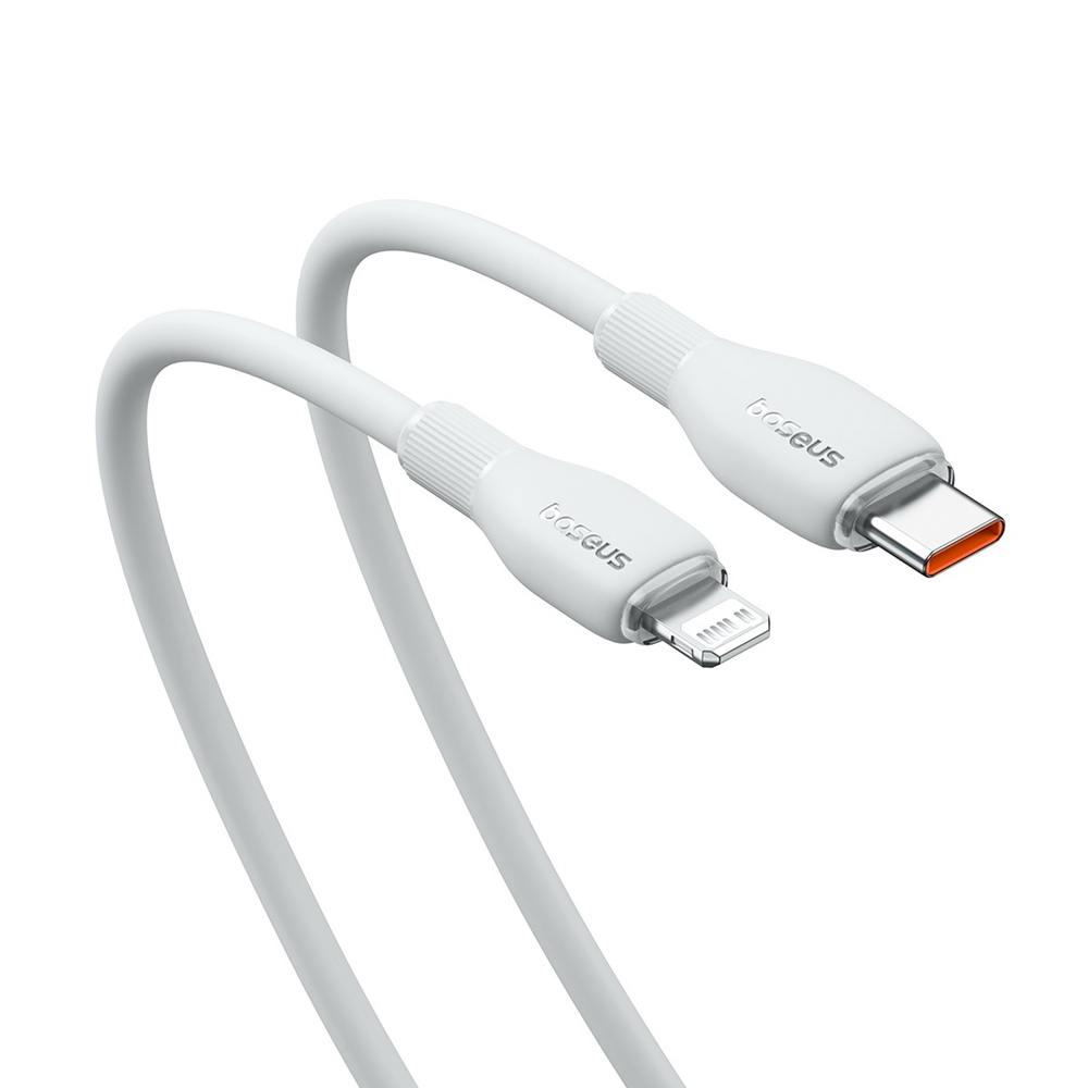 Type-C - Lightning Кабель Baseus Pudding | Fast Charging 20W - White