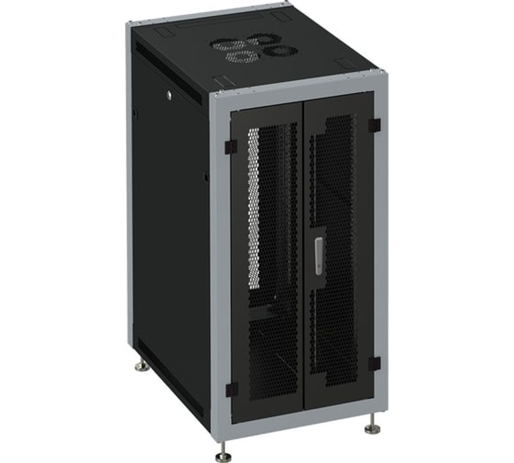 Коммутационный шкаф SYSMATRIX, 42U 600х600х2000 передняя и задняя двери-2 створки SL 6642 944