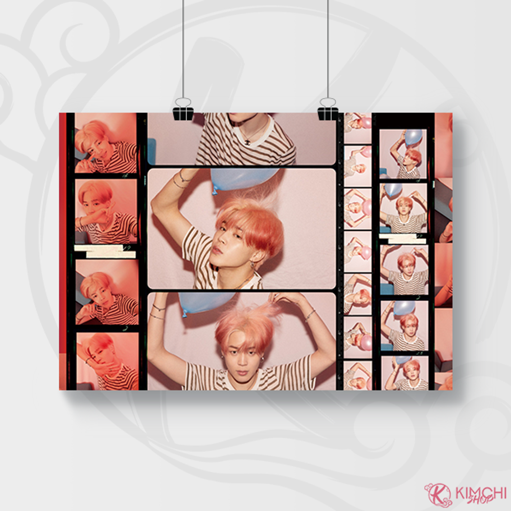 Постер А4 - BTS - Map of the soul: Persona (Версия 2)