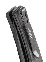 Нож складной GhostBlade Moroi, сталь D2, 58-62 HRC, Spear-point, рукоять микарта чёрная, замок Liner lock, 96 г