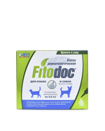FITODOC Капли дерматологические для собак и кошек (до 20 кг), 4*0,6 мл