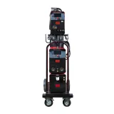 Сварочный полуавтомат Fubag XMIG 500T DW PULSE  + Подающий механизм DRIVE XMIG DW PULSE  + Горелка FB 550W 3m  + Блок жидкостного охлаждения Cool XMIG  + Шланг-пакет 5 метров 95мм2 14 pol с жидкостным охлаждением + Тележка XM — фото 3