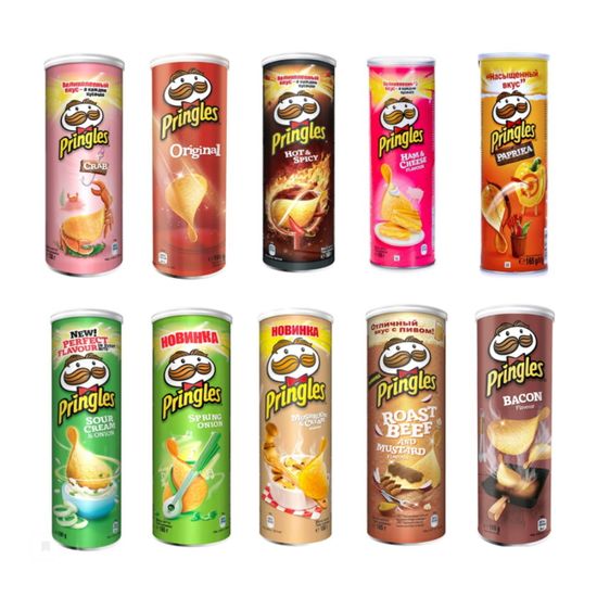 Чипсы Pringles Flame Extra Hot Cheese & Chili со вкусом сыра и острого перца чили, 160 г (Германия)