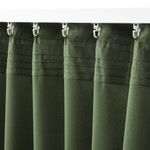 Комплект штор IKEA HAGGVECKMAL, Темно-зеленый, 145х250 см, 2 шт